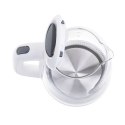 Mesko Kettle MS 1302w Electric, 2200 W, 1.7 L, Glass, 360° rotational base, White Mesko Kettle MS 1302w Electric, 2200 W, 1.7 L, Glass, 360° rotational base, White