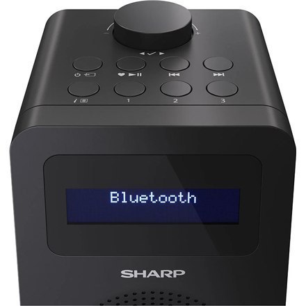 Sharp DR-430(BK) Digital Radio, FM/DAB/DAB+, Bluetooth 5.0, Midnight Black Sharp DR-430(BK) Digital Radio, FM/DAB/DAB+, Bluetooth 5.0, Midnight Black