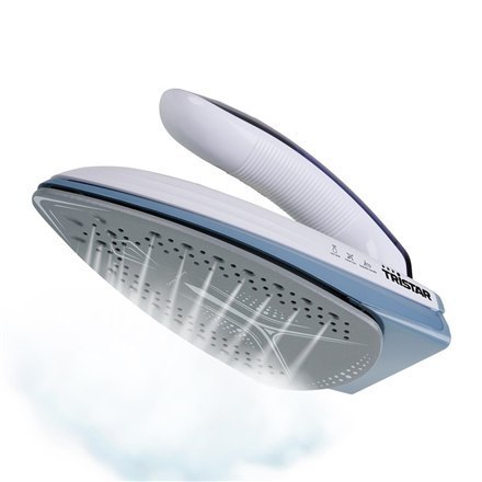 Tristar Travel Steam Iron ST-8152 1000 W, Water tank capacity 60 ml, Continuous steam 15 g/min, Blue Tristar Travel Steam Iron ST-8152 1000 W, Water tank capacity 60 ml, Continuous steam 15 g/min, Blue