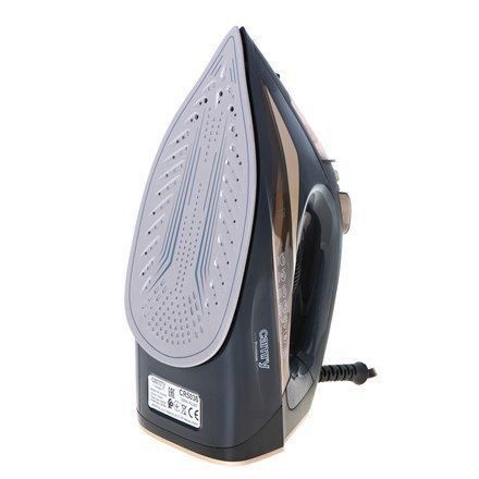 Camry Steam Iron CR 5036 3400 W, Water tank capacity 360 ml, Continuous steam 50 g/min, Black/Gold Camry Steam Iron CR 5036 3400 W, Water tank capacity 360 ml, Continuous steam 50 g/min, Black/Gold