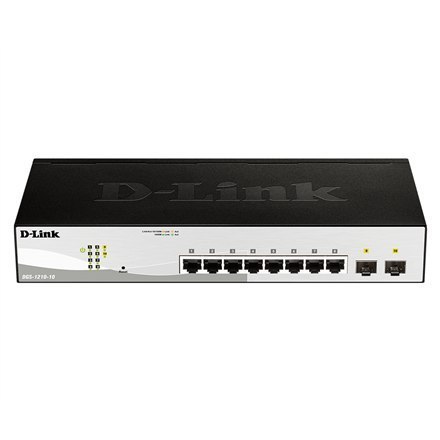 D-Link 10-Port Gigabit Smart Managed Switch DGS-1210-10 Managed L2+, Rackmountable D-Link 10-Port Gigabit Smart Managed Switch DGS-1210-10 Managed L2+, Rackmountable