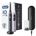 Zestaw Dwóch Szczoteczek Oral-B iO 9 Series Duo Rechargeable, For adults, Number of brush heads included 2, Black Onyx/Rose Zestaw Dwóch Szczoteczek Oral-B iO 9 Series Duo Rechargeable, For adults, Number of brush heads included 2, Black Onyx/Rose