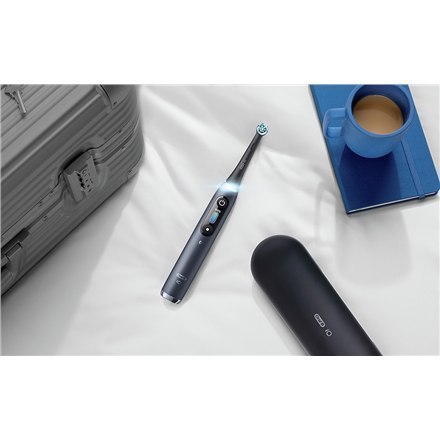 Zestaw Dwóch Szczoteczek Oral-B iO 9 Series Duo Rechargeable, For adults, Number of brush heads included 2, Black Onyx/Rose Zestaw Dwóch Szczoteczek Oral-B iO 9 Series Duo Rechargeable, For adults, Number of brush heads included 2, Black Onyx/Rose