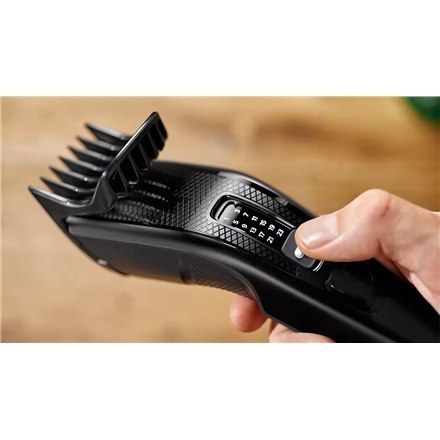Philips Hair Clipper HC3510/15 Series 3000 Corded, Step precise 2 mm, 13, Black Philips Hair Clipper HC3510/15 Series 3000 Corded, Step precise 2 mm, 13, Black