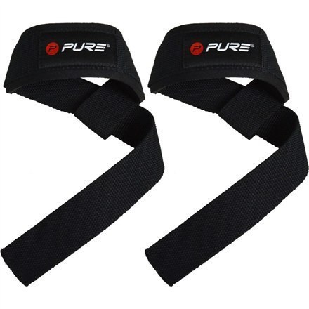 Pure2Improve Lifting Straps Black Pure2Improve Lifting Straps Black