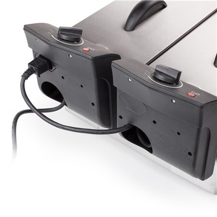 Tristar Double Fryer FR-6937 Power 2 x 1800 W, Capacity 6 L Tristar Double Fryer FR-6937 Power 2 x 1800 W, Capacity 6 L