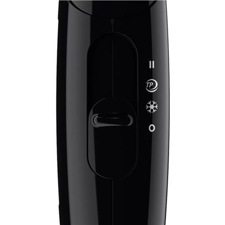 Philips Hair Dryer BHC010/10 EssentialCare 1200 W, Number of temperature settings 3, Black Philips Hair Dryer BHC010/10 EssentialCare 1200 W, Number of temperature settings 3, Black