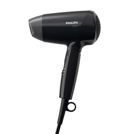 Philips Hair Dryer BHC010/10 EssentialCare 1200 W, Number of temperature settings 3, Black Philips Hair Dryer BHC010/10 EssentialCare 1200 W, Number of temperature settings 3, Black