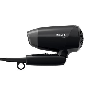 Philips Hair Dryer BHC010/10 EssentialCare 1200 W, Number of temperature settings 3, Black Philips Hair Dryer BHC010/10 EssentialCare 1200 W, Number of temperature settings 3, Black