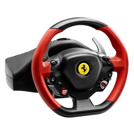Thrustmaster Steering Wheel Ferrari 458 Spider Racing Wheel Black/Red Thrustmaster Steering Wheel Ferrari 458 Spider Racing Wheel Black/Red
