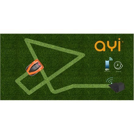 AYI Lawn Mower A1 1400i Mowing Area 1400 m², WiFi APP Yes (Android; iOs), Working time 120 min, Brushless Motor, Maximum Incline AYI Lawn Mower A1 1400i Mowing Area 1400 m², WiFi APP Yes (Android; iOs), Working time 120 min, Brushless Motor, Maximum Incline