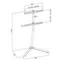Logilink TV floor stand with V-Base Floor stand, BP0079, 49-70 ", Hold, Maximum weight (capacity) 40 kg, Black Logilink TV floor stand with V-Base Floor stand, BP0079, 49-70 ", Hold, Maximum weight (capacity) 40 kg, Black