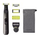 Philips QP6551/15 OneBlade Pro Hair, Face and Body Trimmer Cordless, Wet & Dry, Number of length steps 14, Black/Green Philips QP6551/15 OneBlade Pro Hair, Face and Body Trimmer Cordless, Wet & Dry, Number of length steps 14, Black/Green