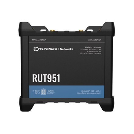 Teltonika Industrial Cellular router RUT951 Teltonika Industrial Cellular router RUT951