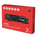 ADATA XPG Gammix S70 BLADE 2000 GB, SSD form factor M.2 2280, SSD interface PCIe Gen4x4, Write speed 6400 MB/s, Read speed 740 ADATA XPG Gammix S70 BLADE 2000 GB, SSD form factor M.2 2280, SSD interface PCIe Gen4x4, Write speed 6400 MB/s, Read speed 740