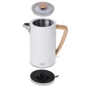 Adler Kettle AD 1347w Electric, 2200 W, 1.5 L, Stainless steel, 360° rotational base, White Adler Kettle AD 1347w Electric, 2200 W, 1.5 L, Stainless steel, 360° rotational base, White