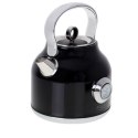 Adler Kettle with a Thermomete AD 1346b Electric, 2200 W, 1.7 L, Stainless steel, 360° rotational base, Black Adler Kettle with a Thermomete AD 1346b Electric, 2200 W, 1.7 L, Stainless steel, 360° rotational base, Black