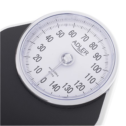 Adler Mechanical Bathroom Scale AD 8177 Maximum weight (capacity) 150 kg, Accuracy 1000 g, Black Adler Mechanical Bathroom Scale AD 8177 Maximum weight (capacity) 150 kg, Accuracy 1000 g, Black