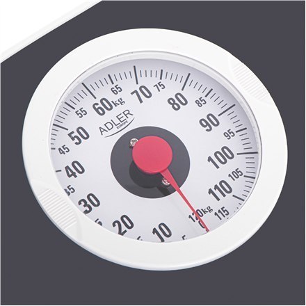 Adler Mechanical Bathroom Scale AD 8178 Maximum weight (capacity) 120 kg, Accuracy 1000 g, Black Adler Mechanical Bathroom Scale AD 8178 Maximum weight (capacity) 120 kg, Accuracy 1000 g, Black