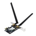 Asus AX1800 Dual-Band Bluetooth 5.2 PCIe Wi-Fi Adapter PCE-AX1800 802.11ax, 574+1201 Mbit/s, MU-MiMO Yes, No mobile broadband, A Asus AX1800 Dual-Band Bluetooth 5.2 PCIe Wi-Fi Adapter PCE-AX1800 802.11ax, 574+1201 Mbit/s, MU-MiMO Yes, No mobile broadband, A