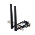 Asus AX1800 Dual-Band Bluetooth 5.2 PCIe Wi-Fi Adapter PCE-AX1800 802.11ax, 574+1201 Mbit/s, MU-MiMO Yes, No mobile broadband, A Asus AX1800 Dual-Band Bluetooth 5.2 PCIe Wi-Fi Adapter PCE-AX1800 802.11ax, 574+1201 Mbit/s, MU-MiMO Yes, No mobile broadband, A