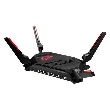 Asus Dual-band Gaming Router GT-AX6000 ROG Rapture 802.11ax, Ethernet LAN (RJ-45) ports 5, Antenna type External antenna x 4 Asus Dual-band Gaming Router GT-AX6000 ROG Rapture 802.11ax, Ethernet LAN (RJ-45) ports 5, Antenna type External antenna x 4