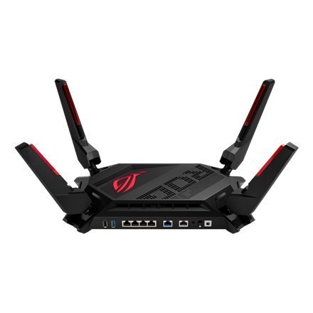 Asus Dual-band Gaming Router GT-AX6000 ROG Rapture 802.11ax, Ethernet LAN (RJ-45) ports 5, Antenna type External antenna x 4 Asus Dual-band Gaming Router GT-AX6000 ROG Rapture 802.11ax, Ethernet LAN (RJ-45) ports 5, Antenna type External antenna x 4