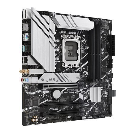 Asus PRIME B760M-A WIFI D4 Processor family Intel, Processor socket LGA1700, DDR4 DIMM, Memory slots 4, Supported hard disk dri Asus PRIME B760M-A WIFI D4 Processor family Intel, Processor socket LGA1700, DDR4 DIMM, Memory slots 4, Supported hard disk dri