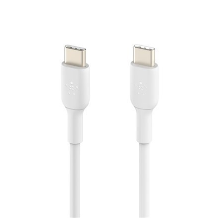 Belkin BOOST CHARGE CAB003bt2MWH USB-C to USB-C, 2 m, White Belkin BOOST CHARGE CAB003bt2MWH USB-C to USB-C, 2 m, White