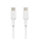 Belkin BOOST CHARGE CAB003bt2MWH USB-C to USB-C, 2 m, White Belkin BOOST CHARGE CAB003bt2MWH USB-C to USB-C, 2 m, White