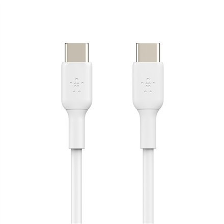 Belkin BOOST CHARGE CAB003bt2MWH USB-C to USB-C, 2 m, White Belkin BOOST CHARGE CAB003bt2MWH USB-C to USB-C, 2 m, White