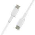 Belkin BOOST CHARGE CAB003bt2MWH USB-C to USB-C, 2 m, White Belkin BOOST CHARGE CAB003bt2MWH USB-C to USB-C, 2 m, White