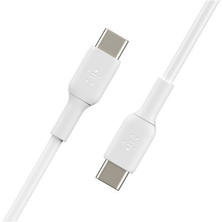 Belkin BOOST CHARGE CAB003bt2MWH USB-C to USB-C, 2 m, White Belkin BOOST CHARGE CAB003bt2MWH USB-C to USB-C, 2 m, White