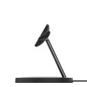 Belkin Pro MagSafe 3in1 Wireless Charging Stand + AC Power Adapter BOOST CHARGE Black, 15 W Belkin Pro MagSafe 3in1 Wireless Charging Stand + AC Power Adapter BOOST CHARGE Black, 15 W