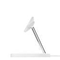 Belkin Pro MagSafe 3in1 Wireless Charging Stand + AC Power Adapter BOOST CHARGE White, 15 W Belkin Pro MagSafe 3in1 Wireless Charging Stand + AC Power Adapter BOOST CHARGE White, 15 W