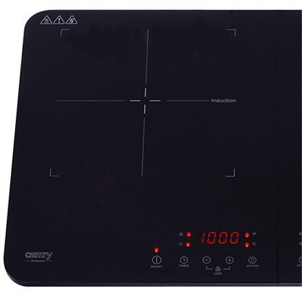 Camry Hob CR 6514 Number of burners/cooking zones 2, LCD Display, Black, Induction Camry Hob CR 6514 Number of burners/cooking zones 2, LCD Display, Black, Induction