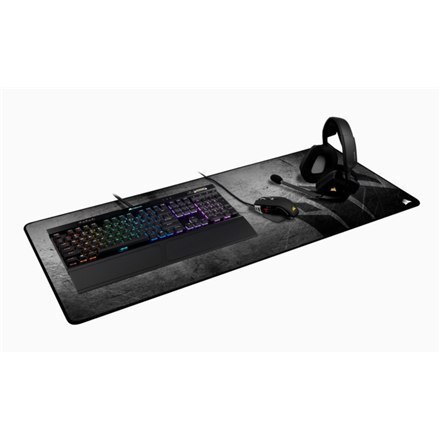 Corsair MM350 PRO Premium Spill-Proof Cloth Gaming mouse pad, 930 x 400 x 4 mm, Extended XL, Black Corsair MM350 PRO Premium Spill-Proof Cloth Gaming mouse pad, 930 x 400 x 4 mm, Extended XL, Black