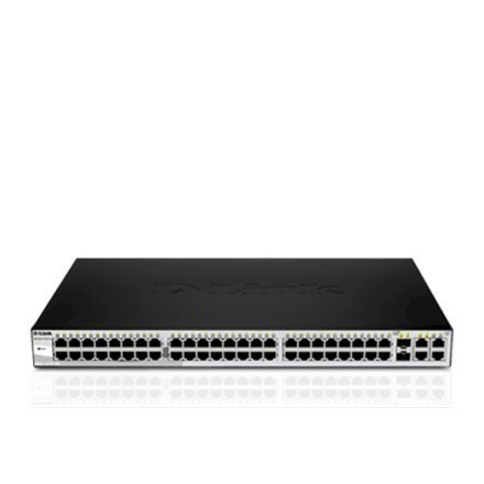 D-LINK DGS-1210-52, Gigabit Smart Switch with 48 10/100/1000Base-T ports and 4 Gigabit MiniGBIC (SFP) ports, 802.3x Flow Control D-LINK DGS-1210-52, Gigabit Smart Switch with 48 10/100/1000Base-T ports and 4 Gigabit MiniGBIC (SFP) ports, 802.3x Flow Control