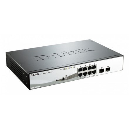 D-Link DGS-1210 Series Smart Managed Gigabit Switches DGS-1210-08P Managed L2, Desktop/Rackmountable D-Link DGS-1210 Series Smart Managed Gigabit Switches DGS-1210-08P Managed L2, Desktop/Rackmountable