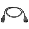 Digitus Power Cord extension cable H05VV-F3G 0. 75qmm, AK-440201-018-S 1.8 m, Black Digitus Power Cord extension cable H05VV-F3G 0. 75qmm, AK-440201-018-S 1.8 m, Black