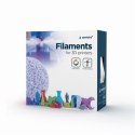 Flashforge ABS Filament 1.75 mm diameter, 1 kg/spool, Silver Flashforge ABS Filament 1.75 mm diameter, 1 kg/spool, Silver