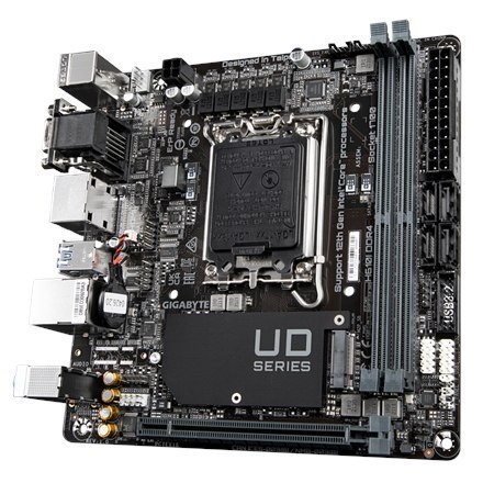 Gigabyte H610I DDR4 1.0 M/B Processor family Intel, Processor socket LGA1700, DDR4 DIMM, Memory slots 2, Supported hard disk dr Gigabyte H610I DDR4 1.0 M/B Processor family Intel, Processor socket LGA1700, DDR4 DIMM, Memory slots 2, Supported hard disk dr