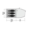Outwell Tent Earth 3 3 person(s), Blue Outwell Tent Earth 3 3 person(s), Blue