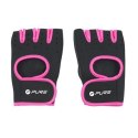 Pure2Improve Fitness Gloves Black/Pink, Neoprene Pure2Improve Fitness Gloves Black/Pink, Neoprene