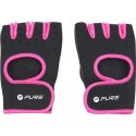 Pure2Improve Fitness Gloves Black/Pink, Neoprene Pure2Improve Fitness Gloves Black/Pink, Neoprene