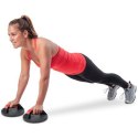 Pure2Improve Push-up Pro Set Handles for push-ups, Black/Red, 100% Polypropylene Pure2Improve Push-up Pro Set Handles for push-ups, Black/Red, 100% Polypropylene