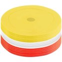 Pure2Improve Rubber Training Markers Red/White/Yellow Pure2Improve Rubber Training Markers Red/White/Yellow