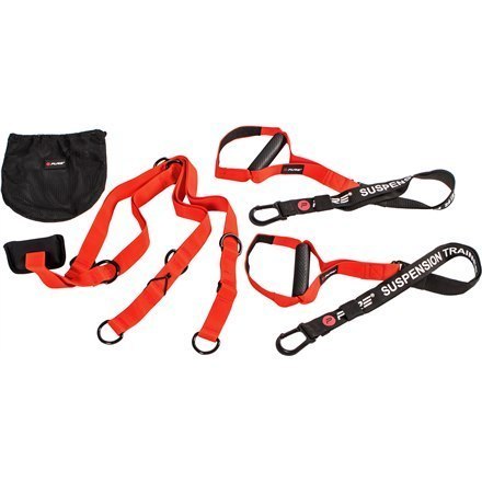 Pure2Improve Suspension Trainer Pro Black/Red, 70% Pp, 15% Plastic, 10% Metal, 5% Nylon Pure2Improve Suspension Trainer Pro Black/Red, 70% Pp, 15% Plastic, 10% Metal, 5% Nylon