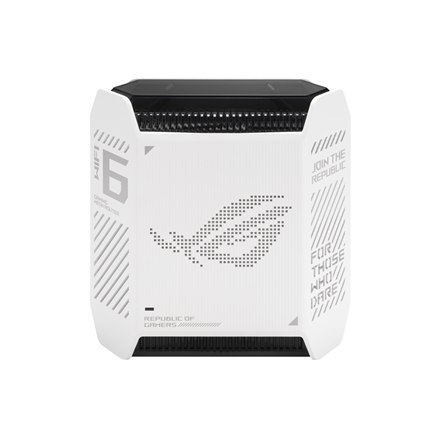 Asus Wifi 6 802.11ax Tri-band Gigabit Gaming Mesh Router GT6 ROG Rapture (1-Pack) 802.11ax, 10/100/1000 Mbit/s, Ethernet LAN (RJ Asus Wifi 6 802.11ax Tri-band Gigabit Gaming Mesh Router GT6 ROG Rapture (1-Pack) 802.11ax, 10/100/1000 Mbit/s, Ethernet LAN (RJ