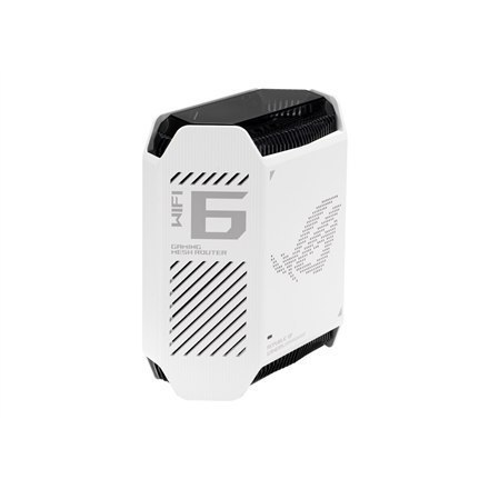 Asus Wifi 6 802.11ax Tri-band Gigabit Gaming Mesh Router GT6 ROG Rapture (1-Pack) 802.11ax, 10/100/1000 Mbit/s, Ethernet LAN (RJ Asus Wifi 6 802.11ax Tri-band Gigabit Gaming Mesh Router GT6 ROG Rapture (1-Pack) 802.11ax, 10/100/1000 Mbit/s, Ethernet LAN (RJ